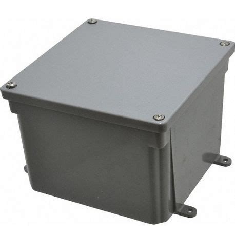 4 x4 electrical pvc box with cover|E987N .